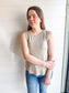 [Thread & Supply] Take Me To The Lake Tank (Taupe)