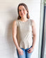 [Thread & Supply] Take Me To The Lake Tank (Taupe)