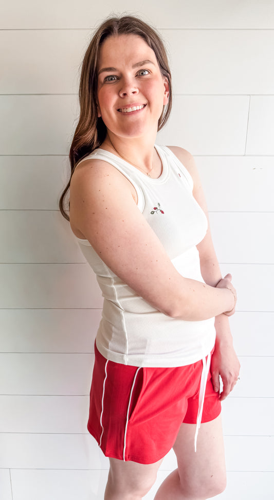 [Thread & Supply] Everyday Fav Shorts (Red)