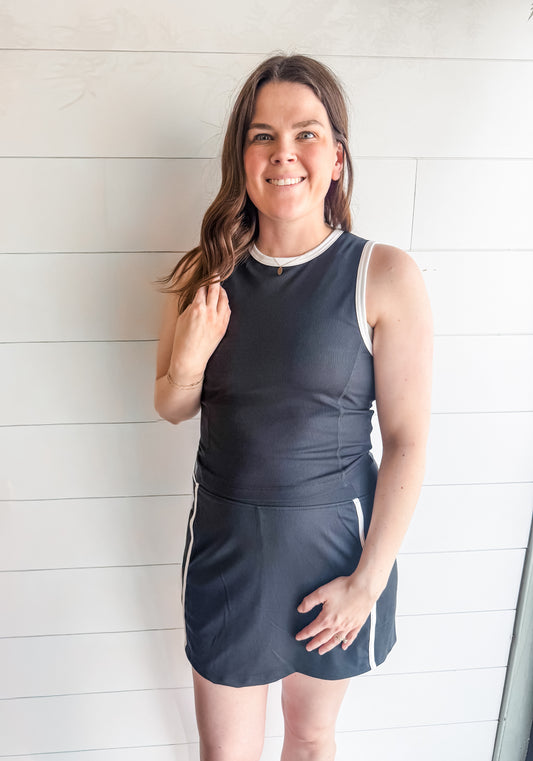 [Thread & Supply] Summers Best Skort (Black)