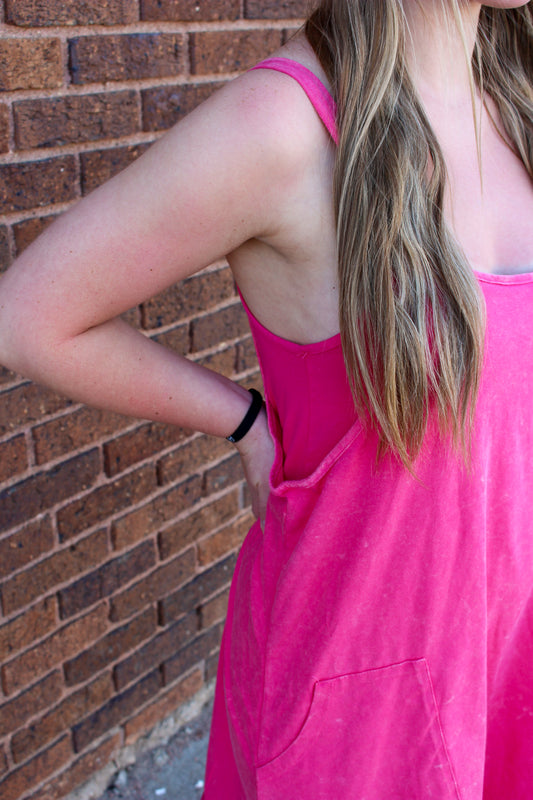 Ray of Sunshine Active Dress (Pink)