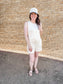 Shining Bright Romper (Cream)