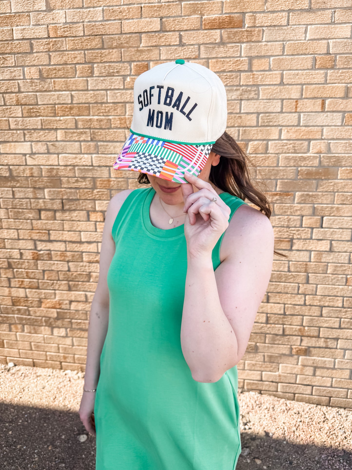 Softball Mom Snapback Hat