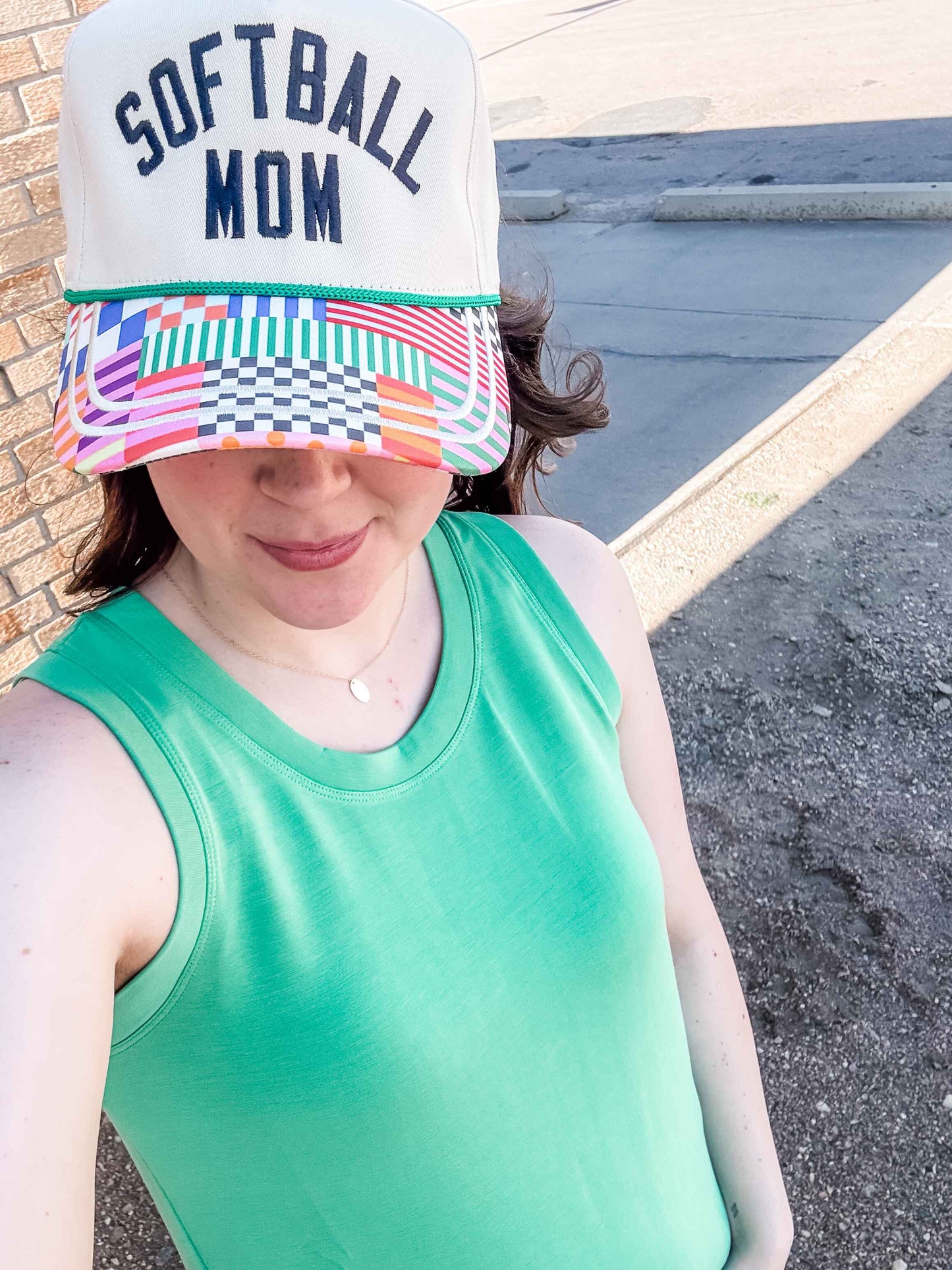 Softball Mom Snapback Hat