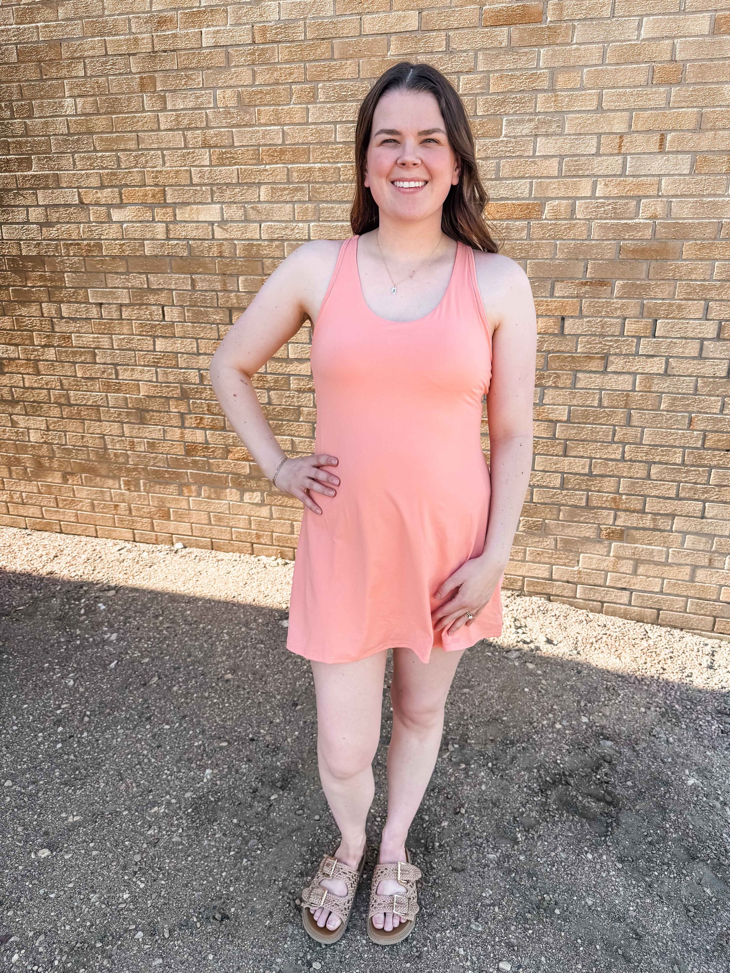 Summer Mode Dress (Orange)