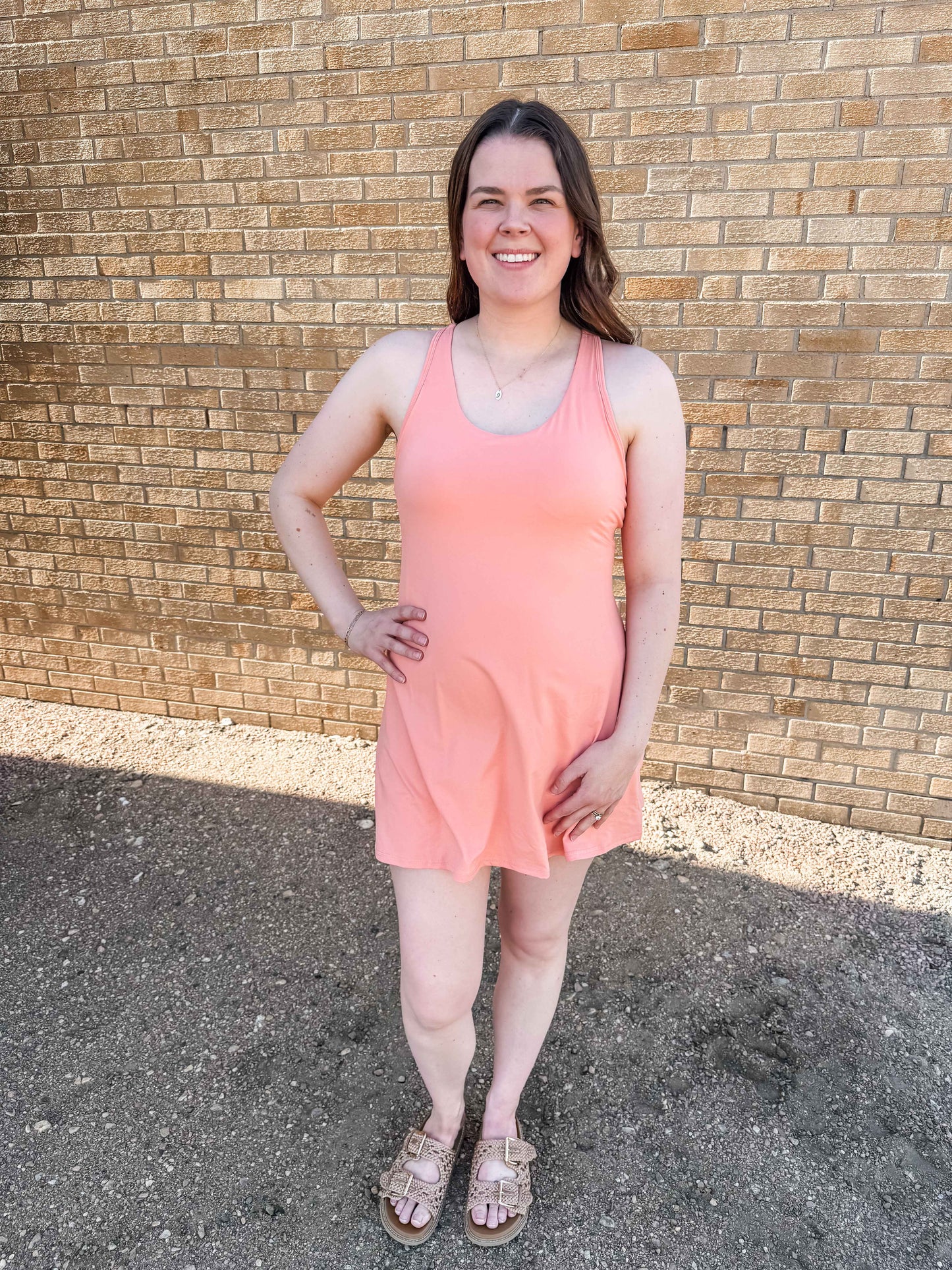 Summer Mode Dress (Orange)