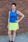 Feelin' The Sunshine Skort (Lime)