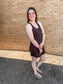 Summer Mode Dress (Brown)