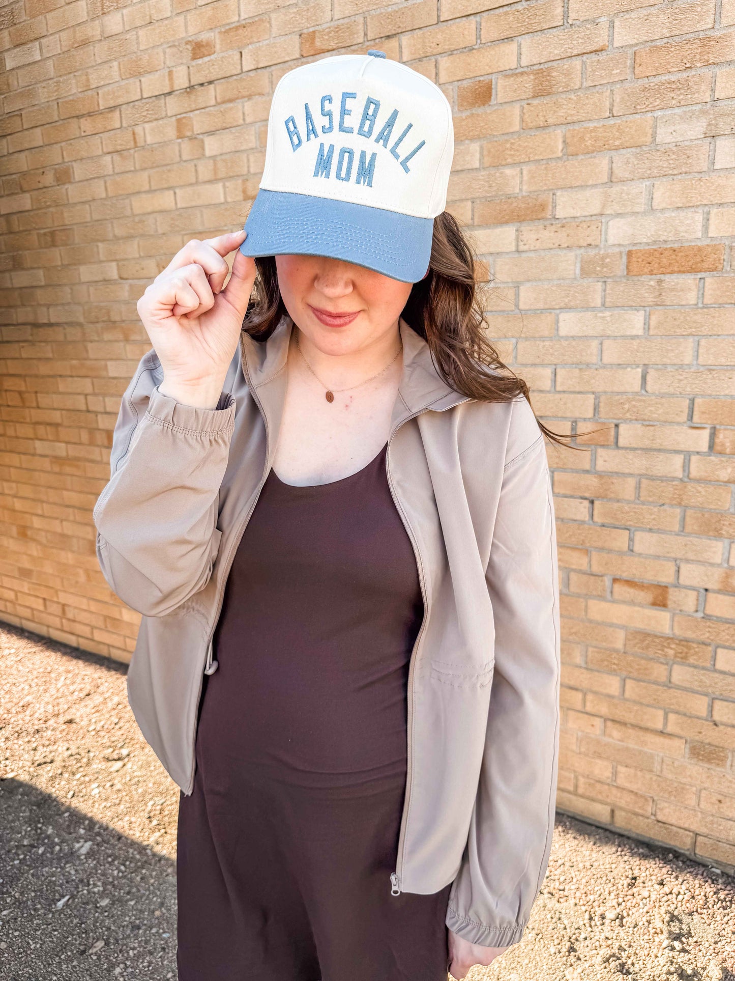 Baseball Mom Snapback Hat