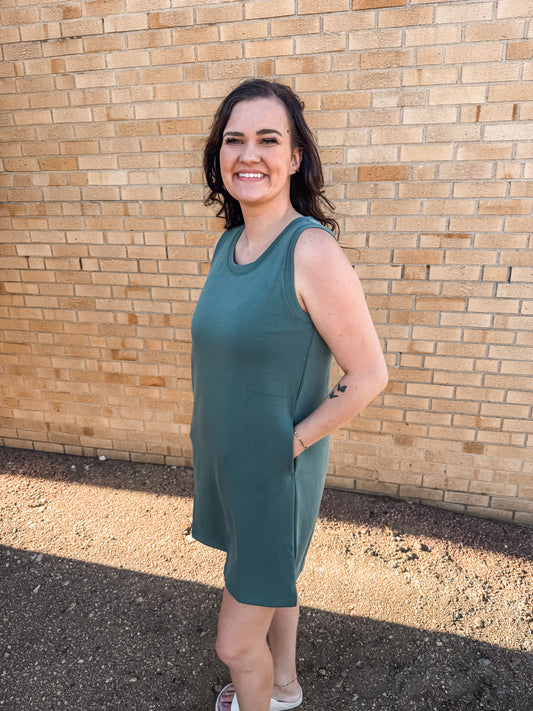 Summer Lovin Dress (Pine)