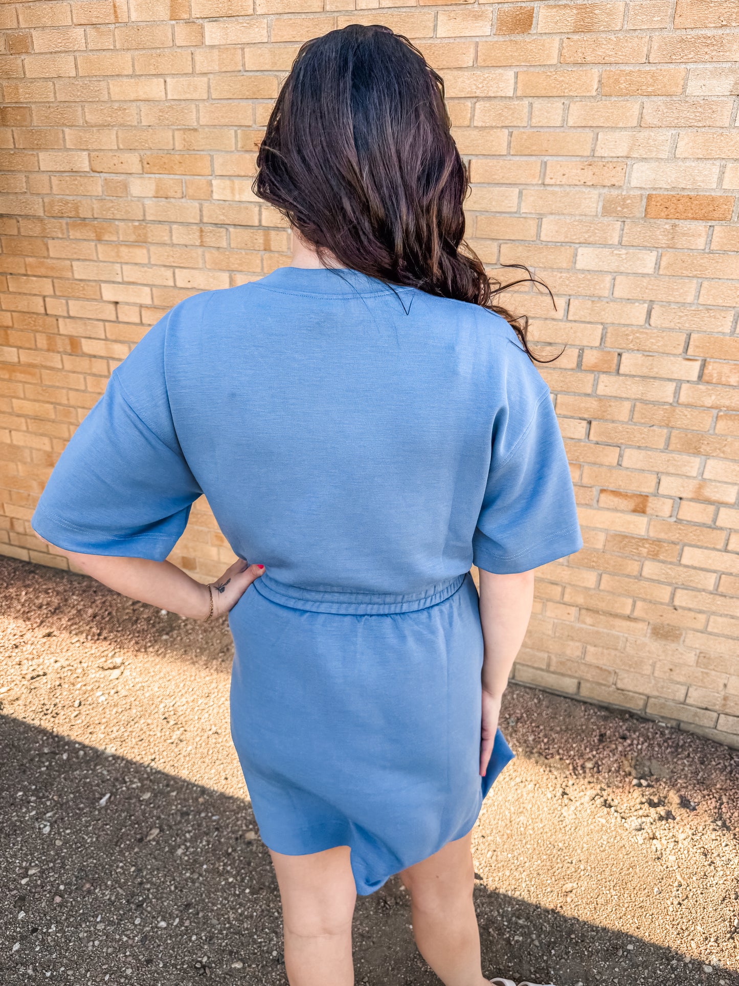 Chasing the Sunset Dress (Blue)