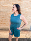 Shining Bright Romper (Teal)