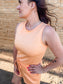 Shining Bright Romper (Orange)