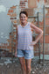 Flower Patch Jean Shorts