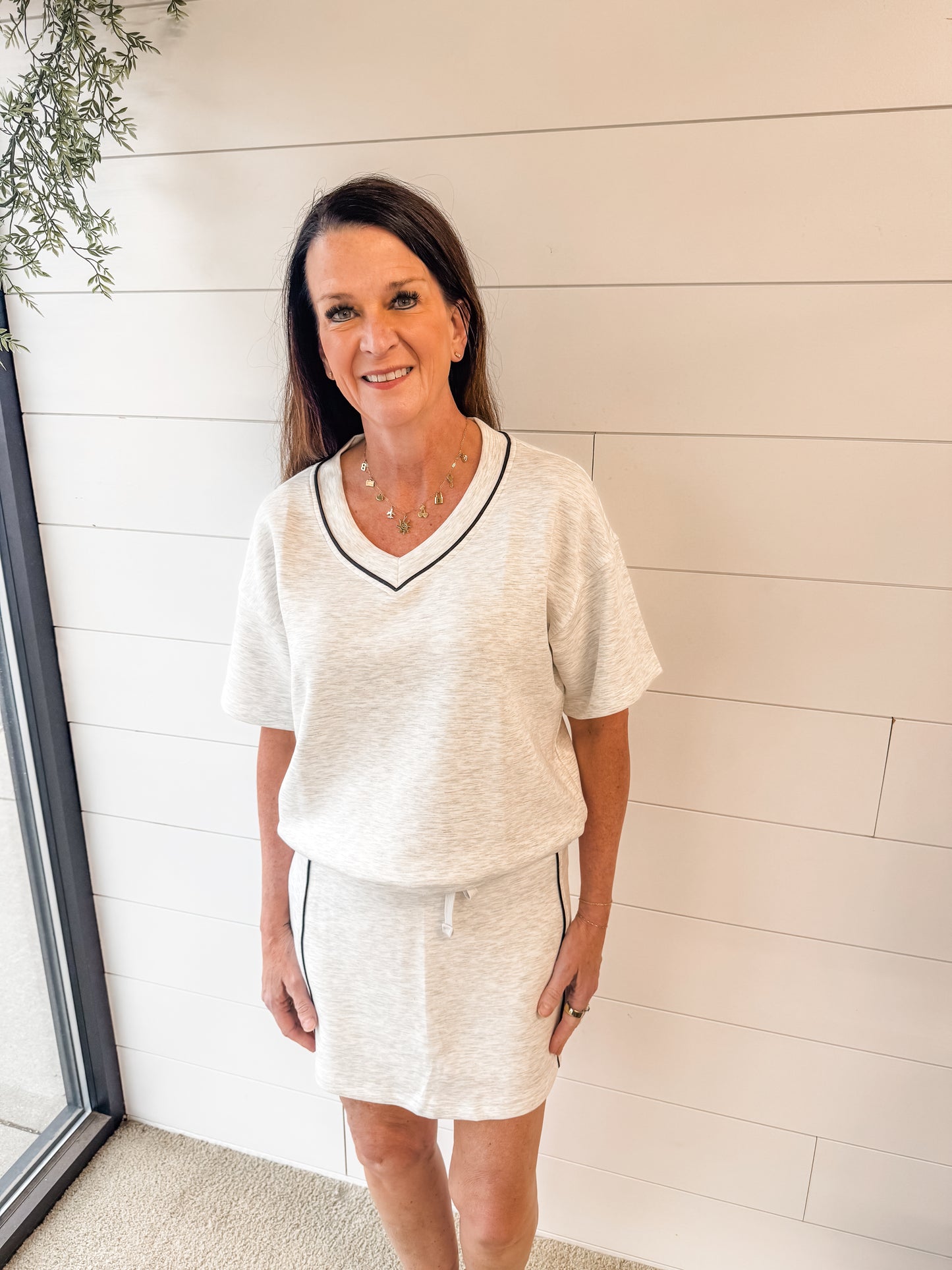 Easy Breezy Skort (White)