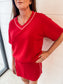 Easy Breezy Skort (Red)