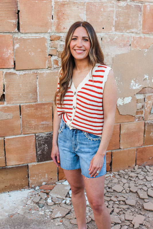 Americana Knit Vest