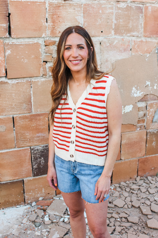 Americana Knit Vest