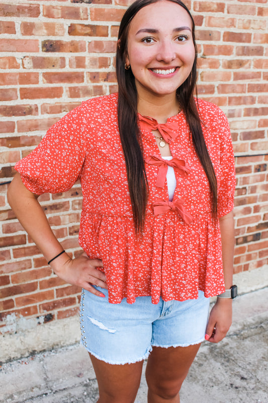 Love of Red, White & Blue Top