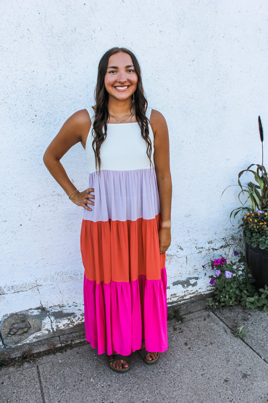 Chasing Rainbows Dress