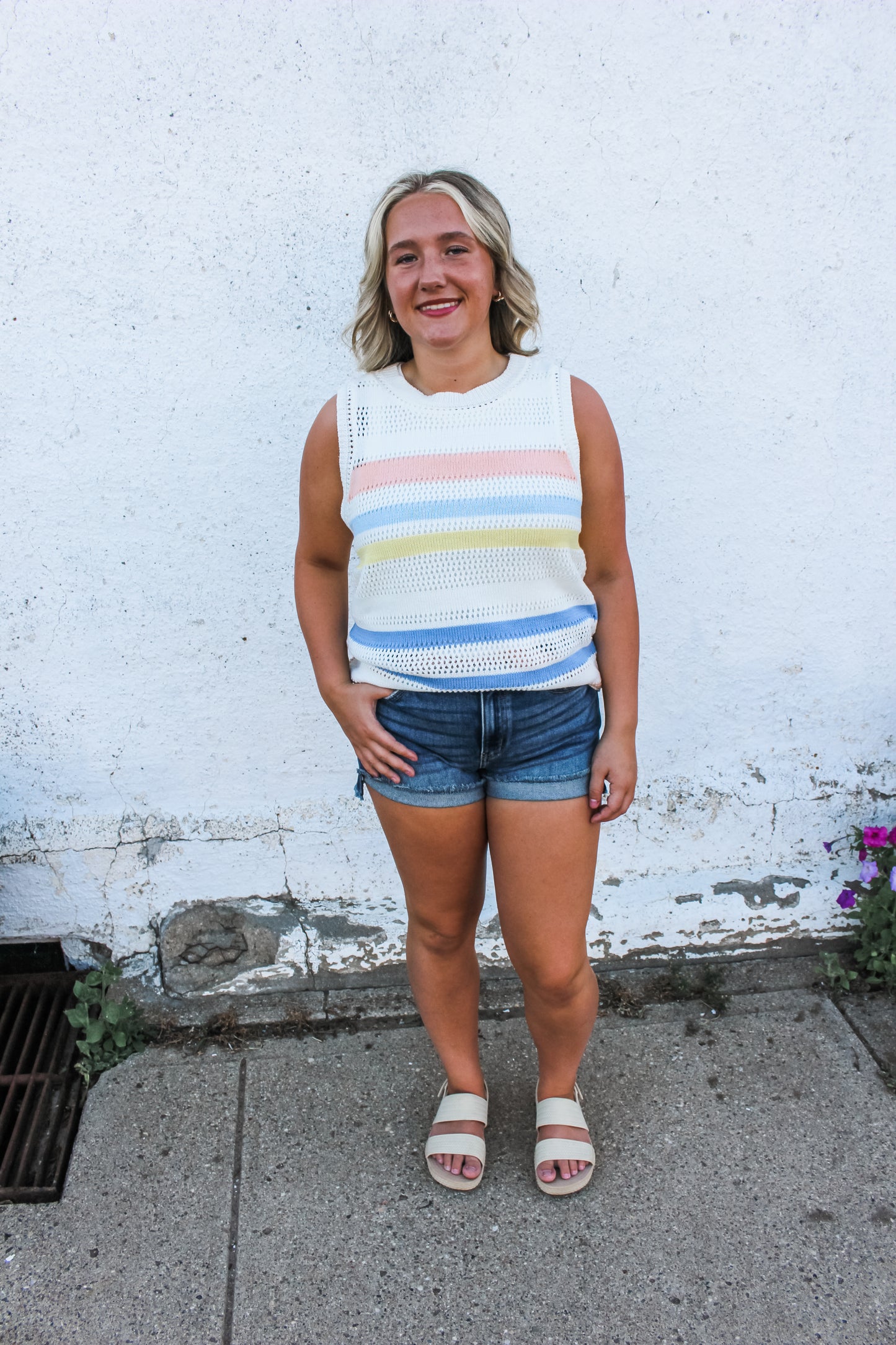 Pretty in Pastel Tank (S-XL)