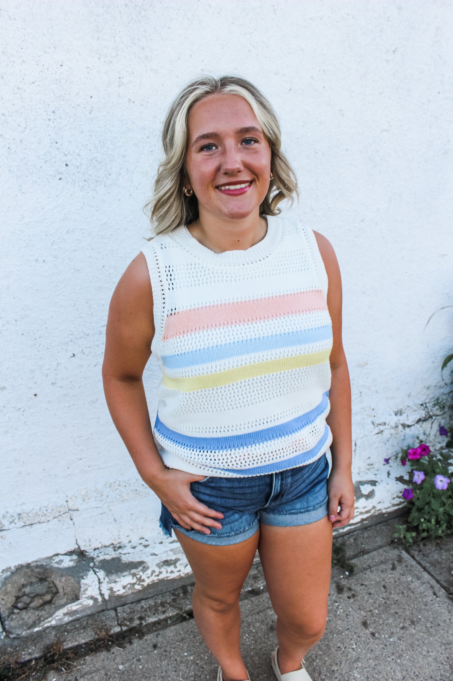 Pretty in Pastel Tank (S-XL)