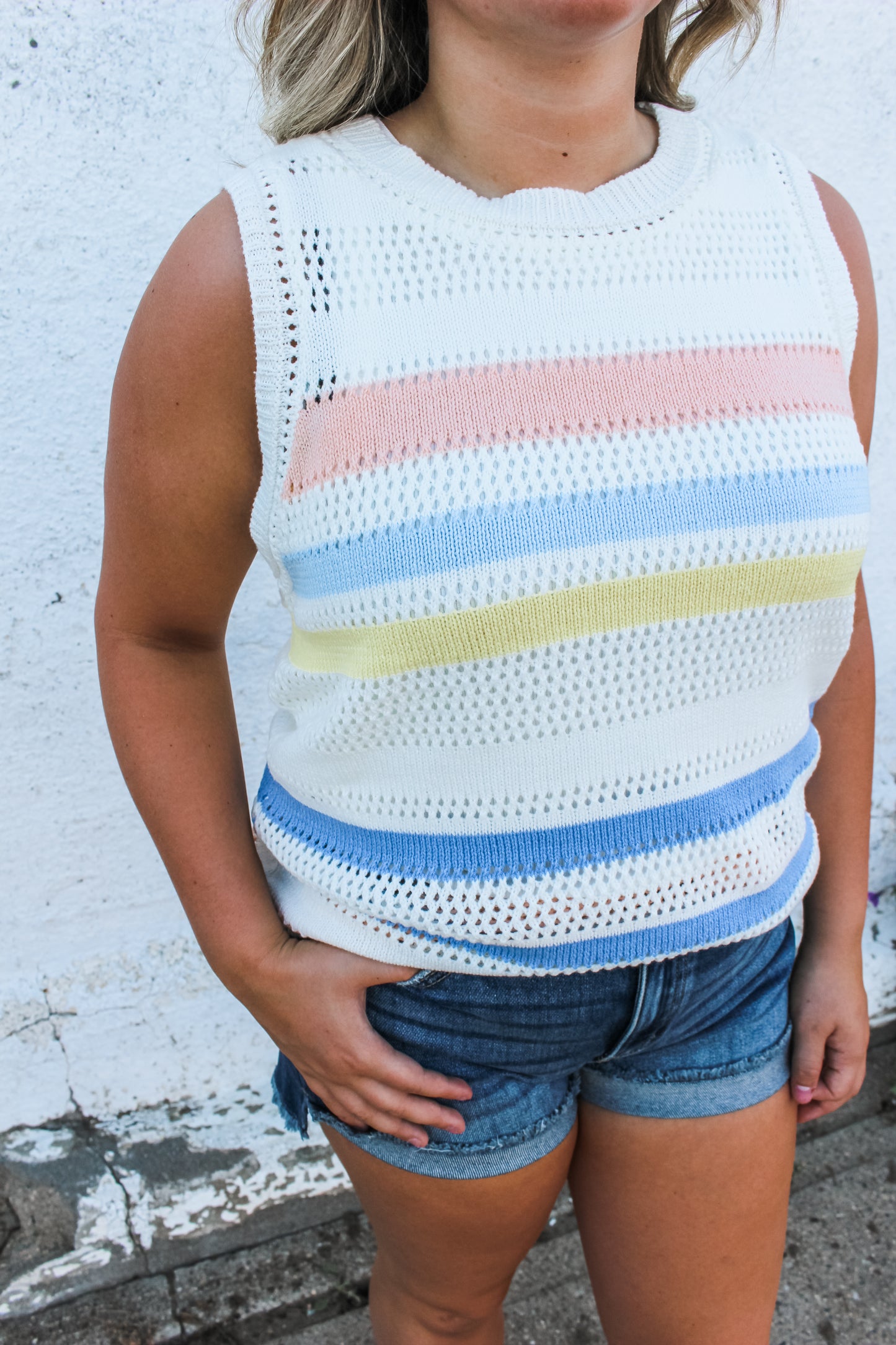 Pretty in Pastel Tank (S-XL)