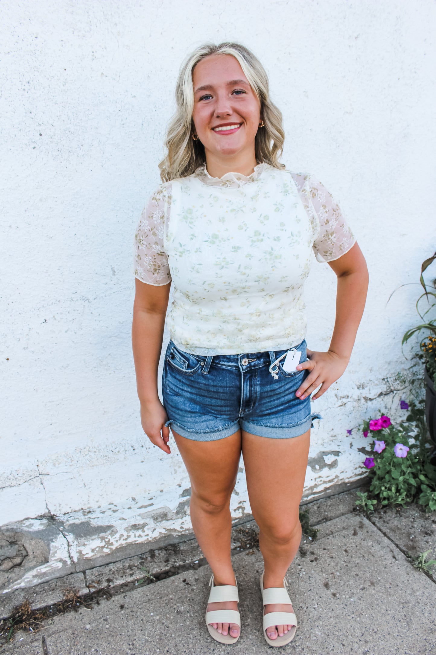 Magical Moments Mesh Top