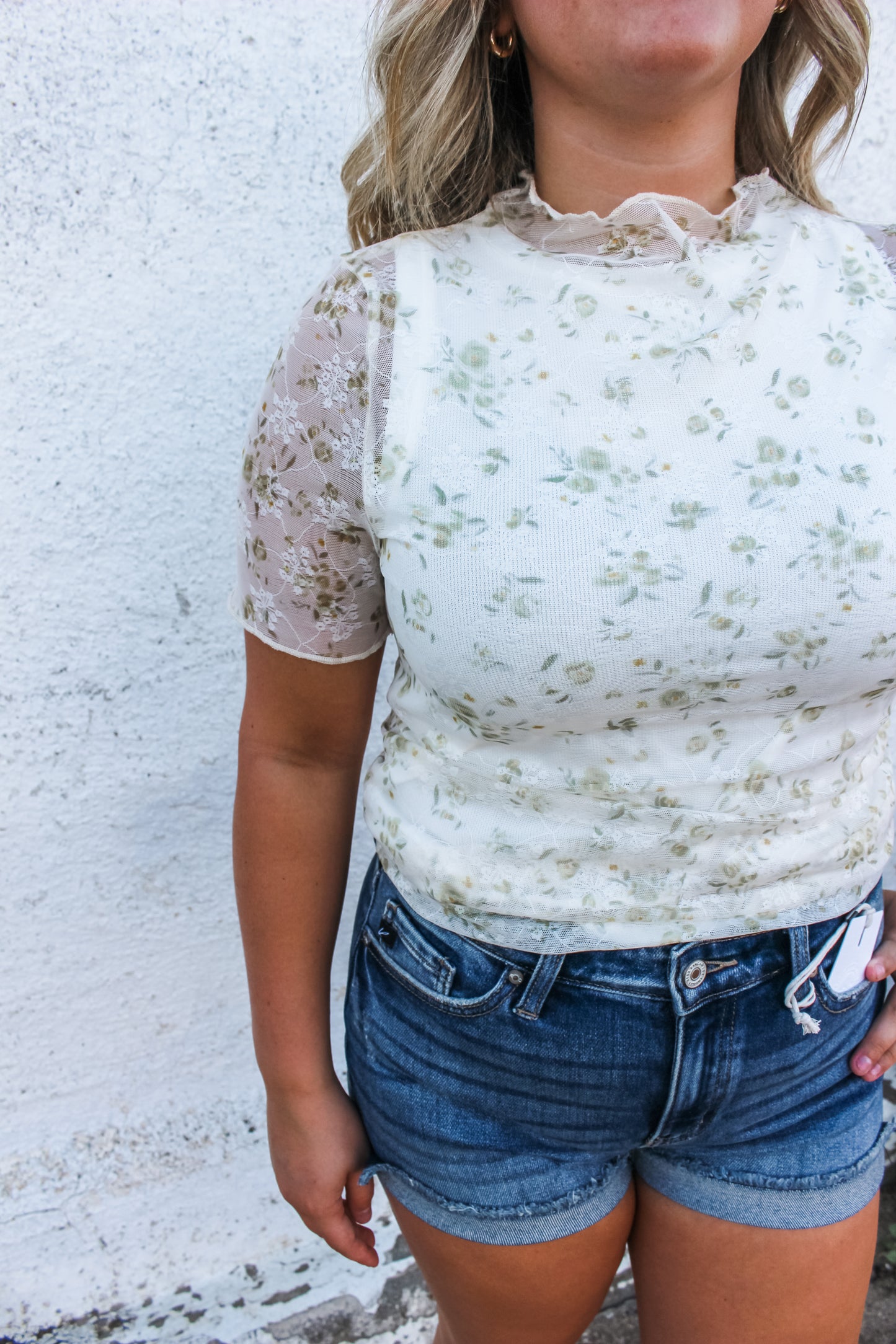 Magical Moments Mesh Top