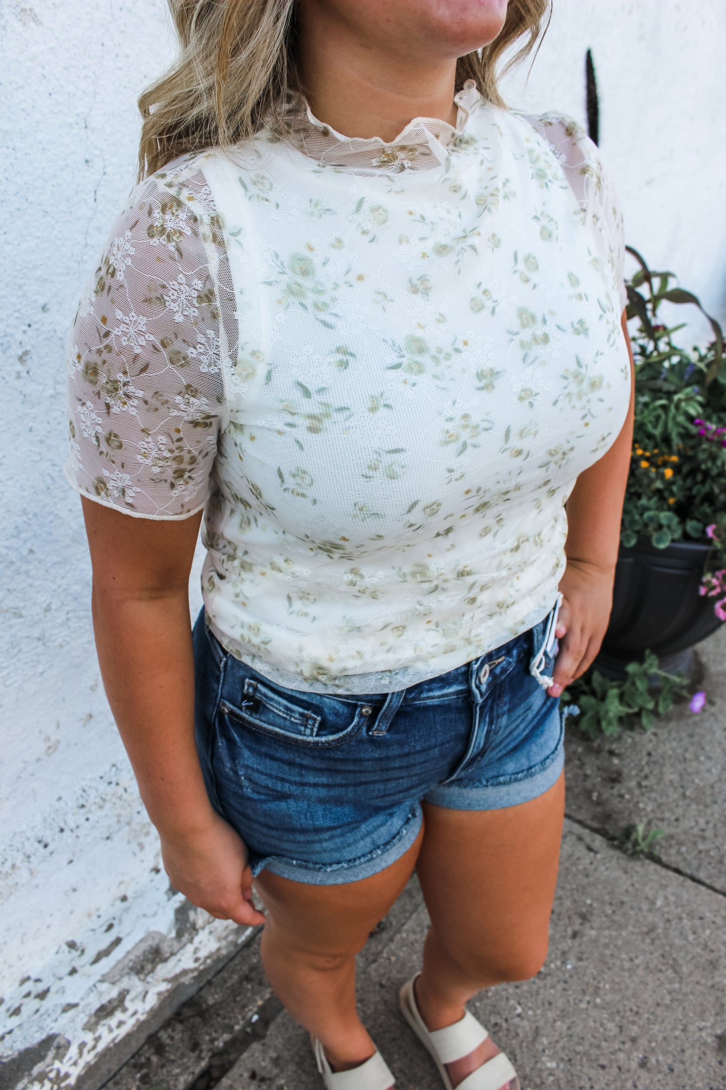 Magical Moments Mesh Top