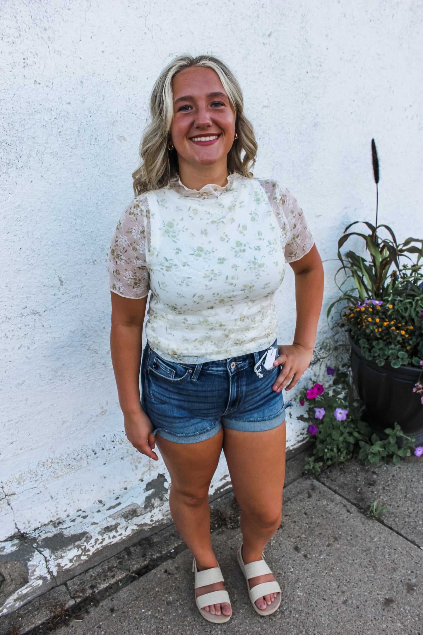 Magical Moments Mesh Top