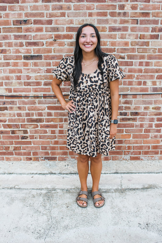 Cheetah Babe Dress (S-XL)