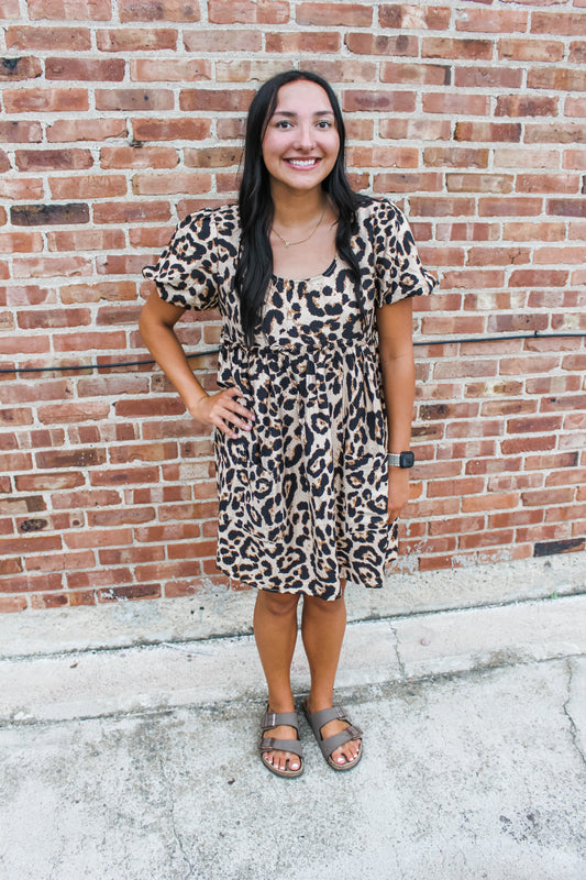 Cheetah Babe Dress (S-XL)