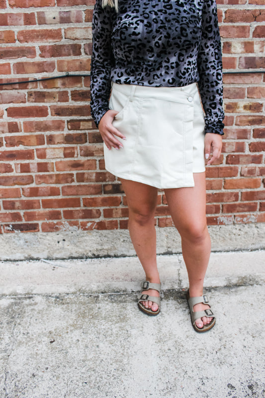Edgy Style Skort