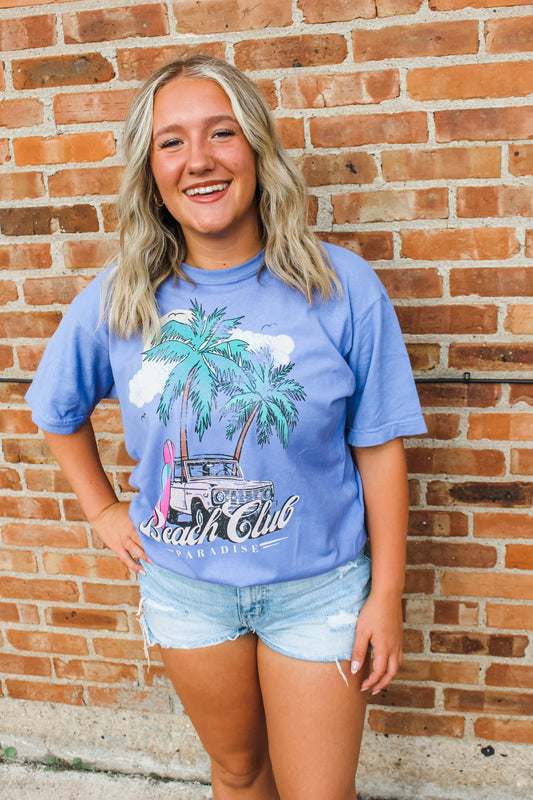 Beach Club Graphic Tee (S-XL)