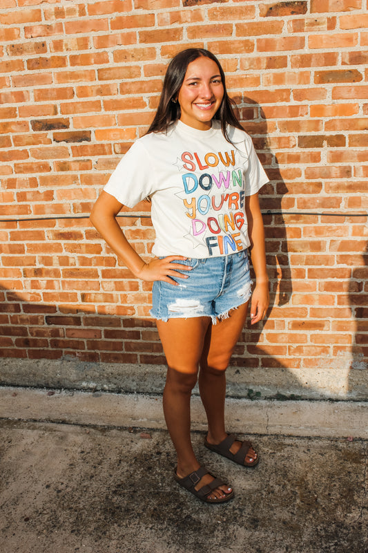 You're Doing Fine Graphic Tee (S-XL)