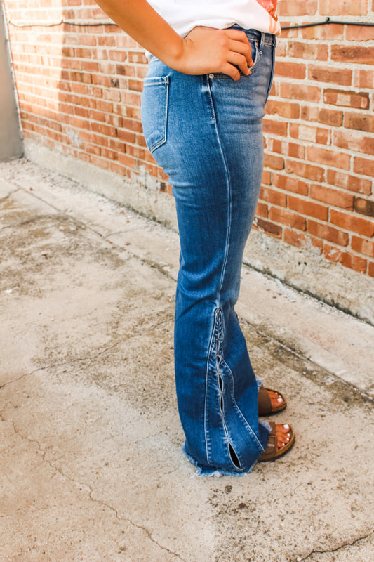 Sage Wide Leg Jeans