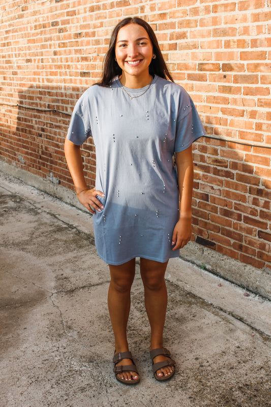 Steal The Show Dress (Blue)