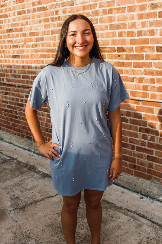 Steal The Show Dress (Blue)