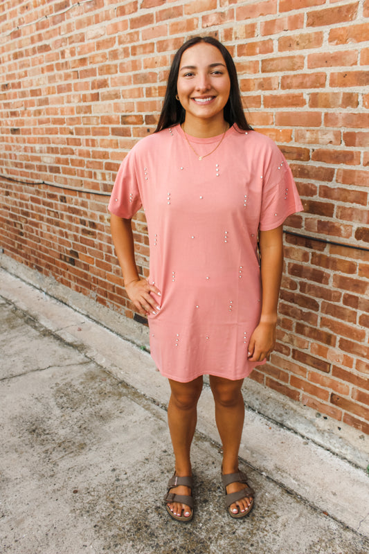 Steal The Show Dress (Pink)