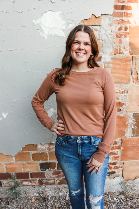 Autumn Feels Top (Cinnamon)