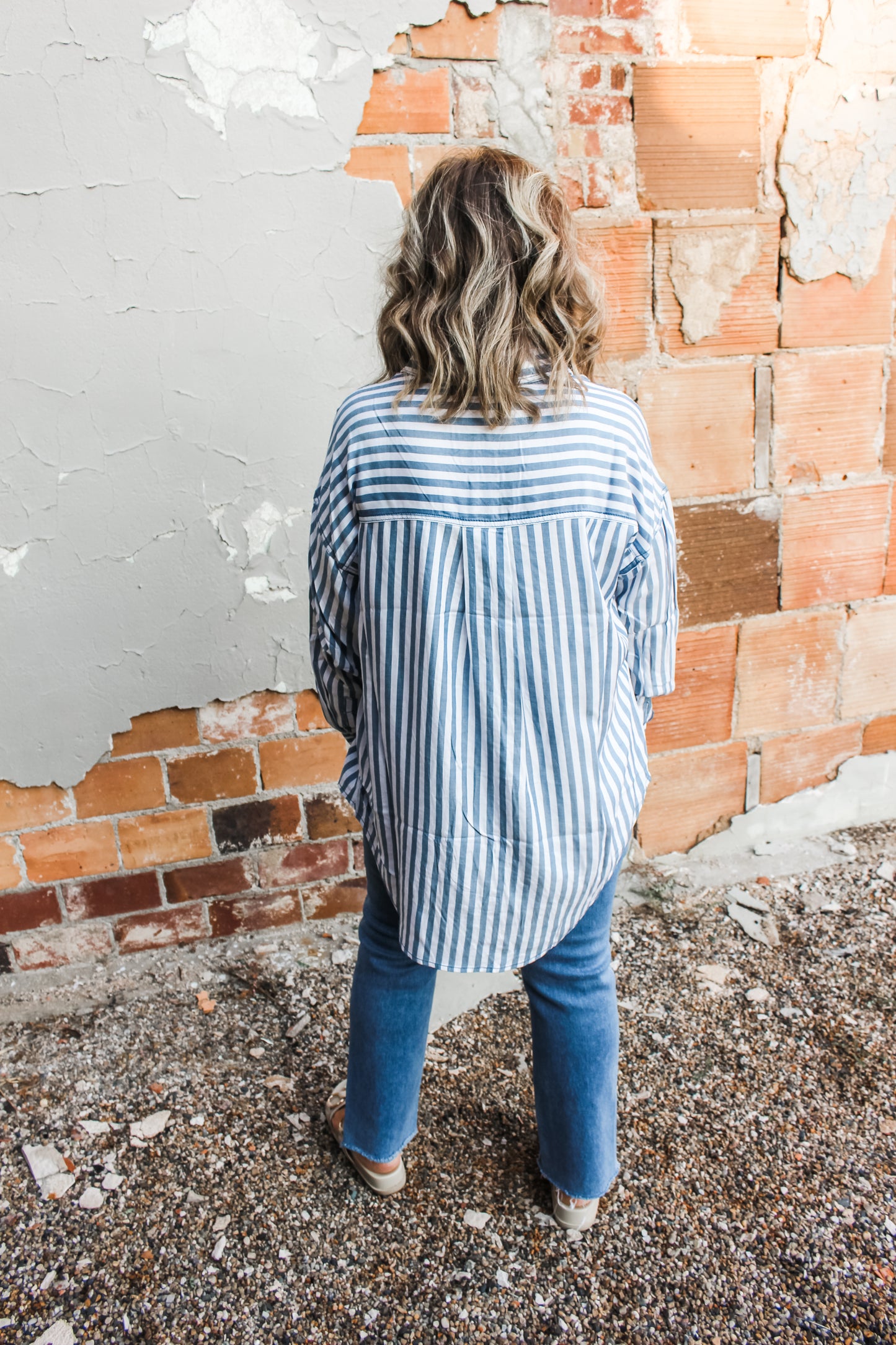 A Little Something Top (Blue)