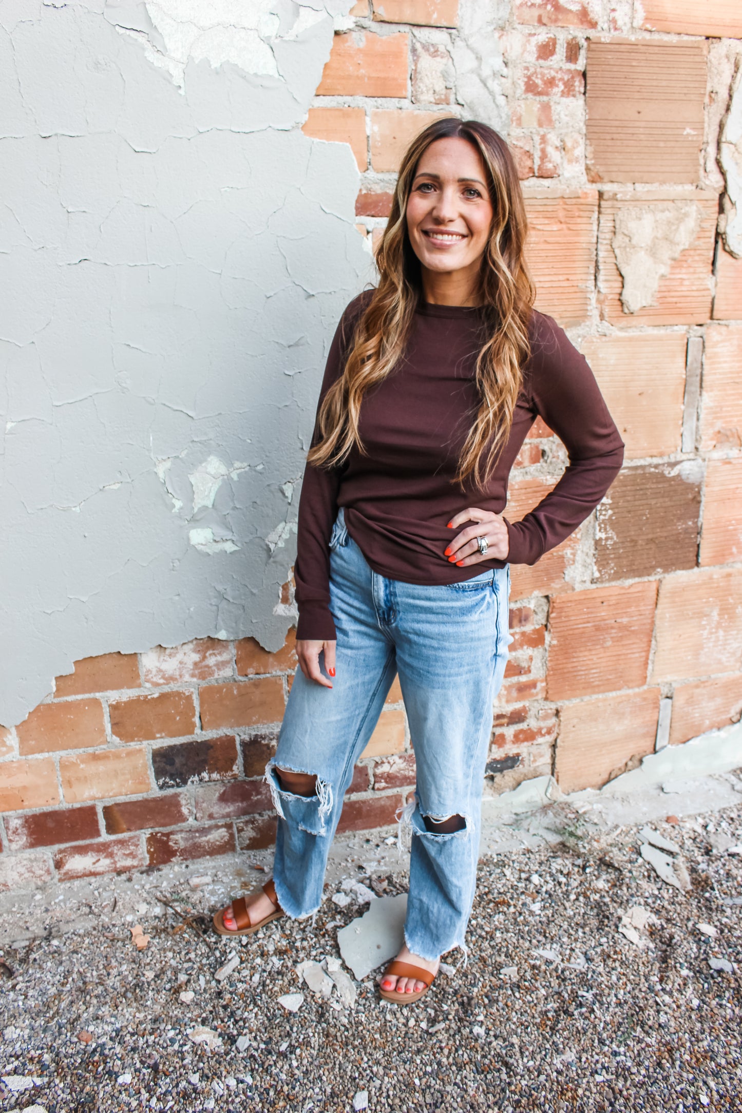 Autumn Feels Top (Chocolate)