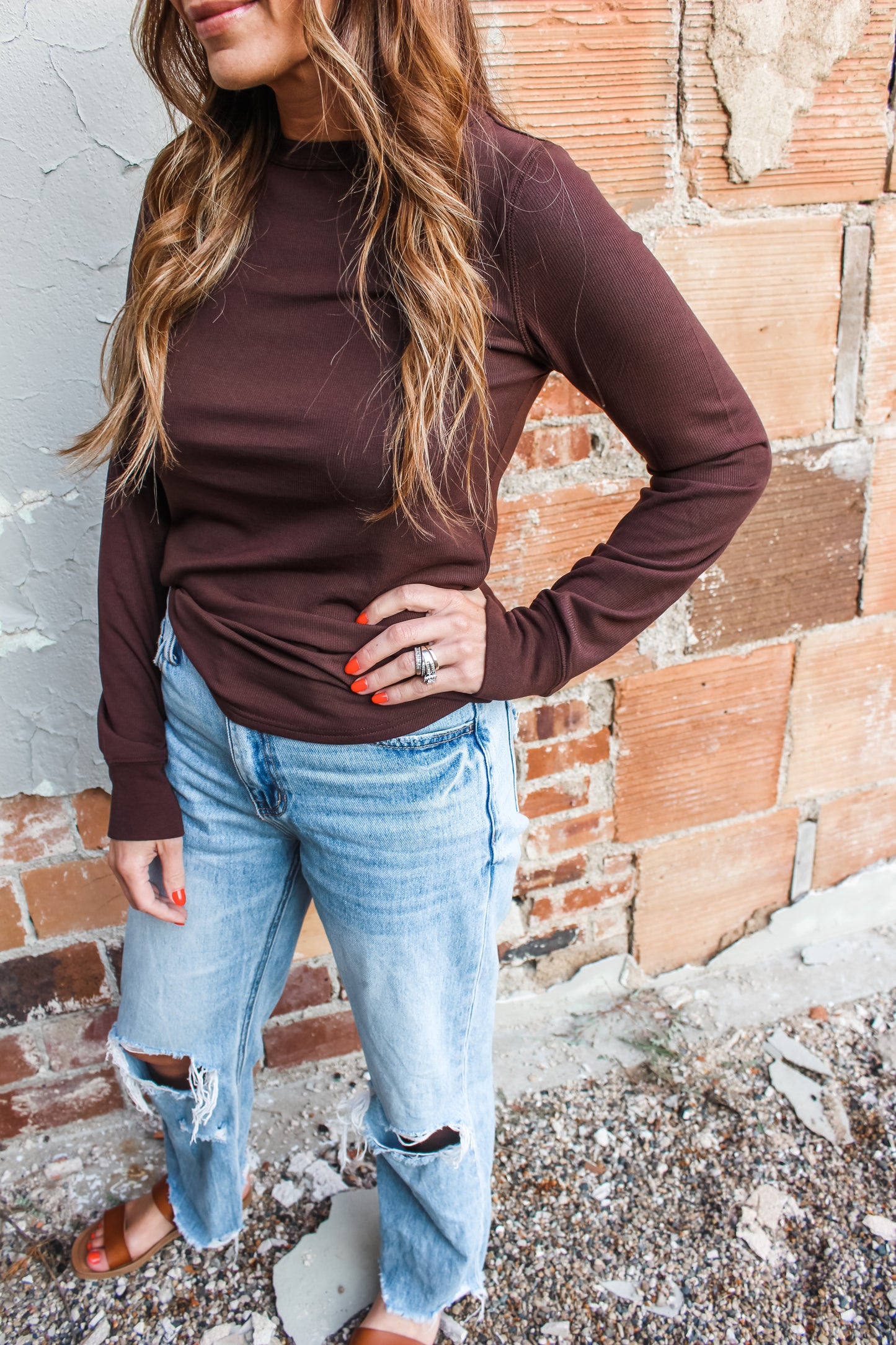 Autumn Feels Top (Chocolate)