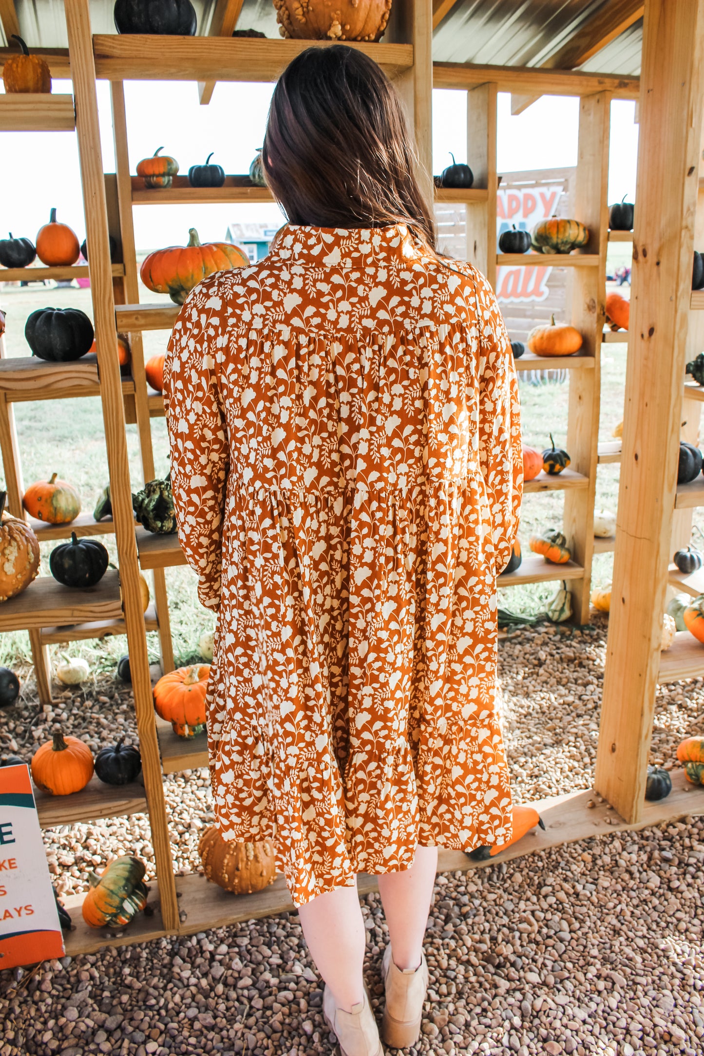Harvest Sunset Dress (S-XL)