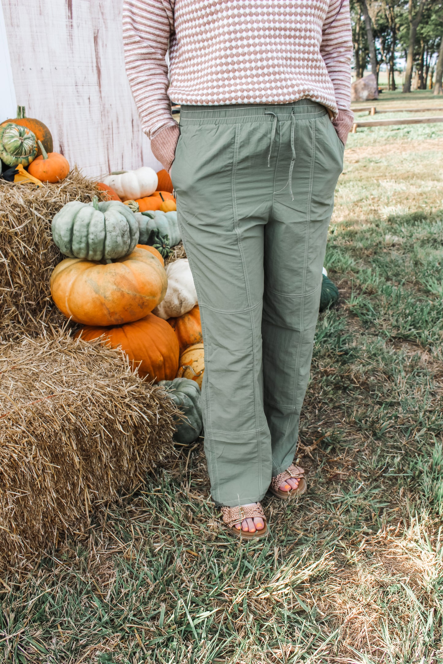 On Cloud Nine Pants (Olive)