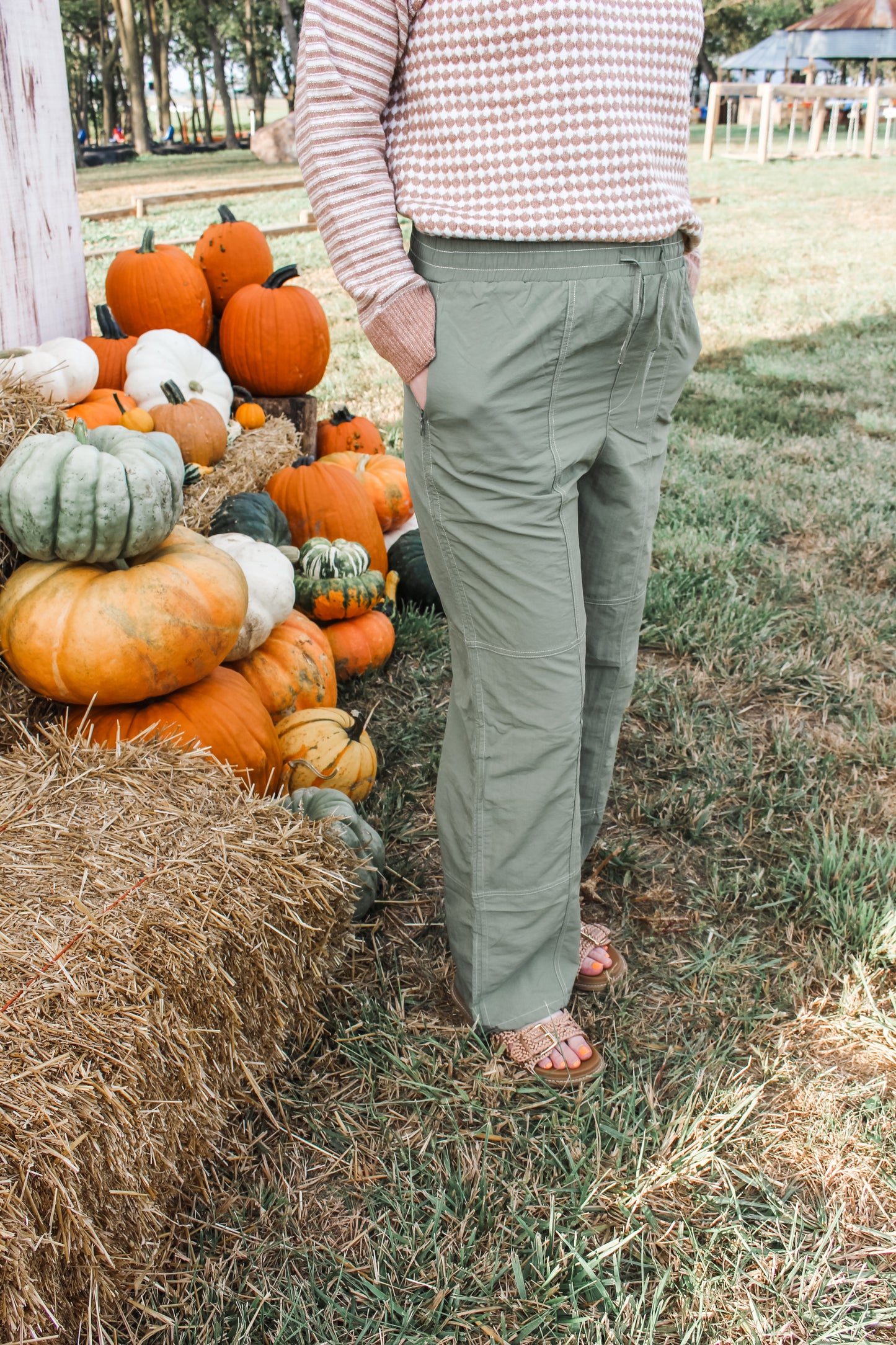 On Cloud Nine Pants (Olive)