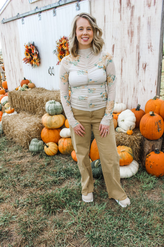 Sweet Harmony Mesh Top