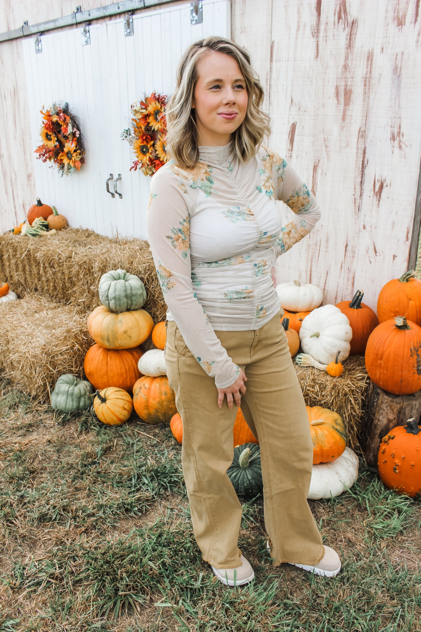 Sweet Harmony Mesh Top