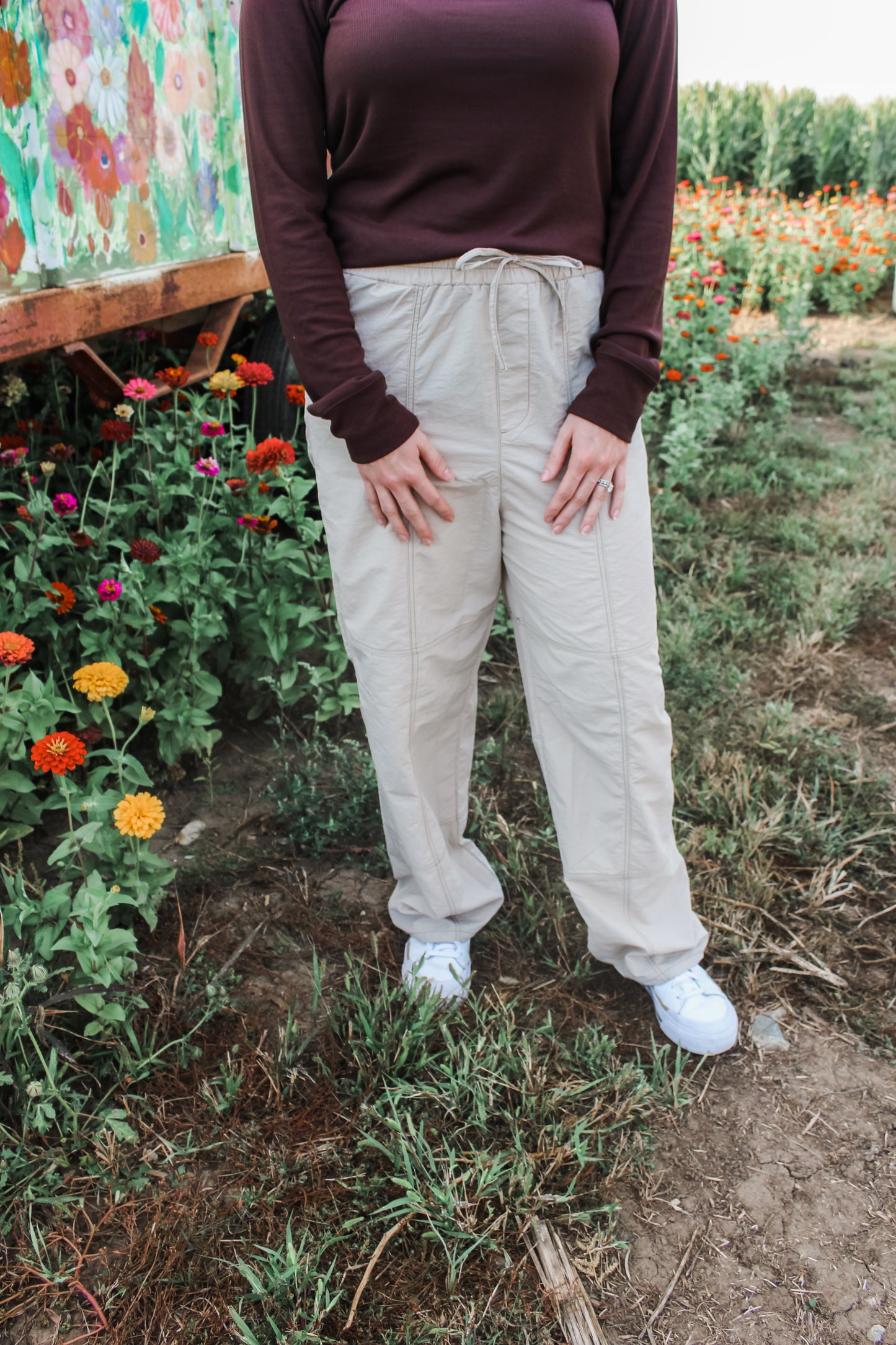 On Cloud Nine Pants (Taupe)